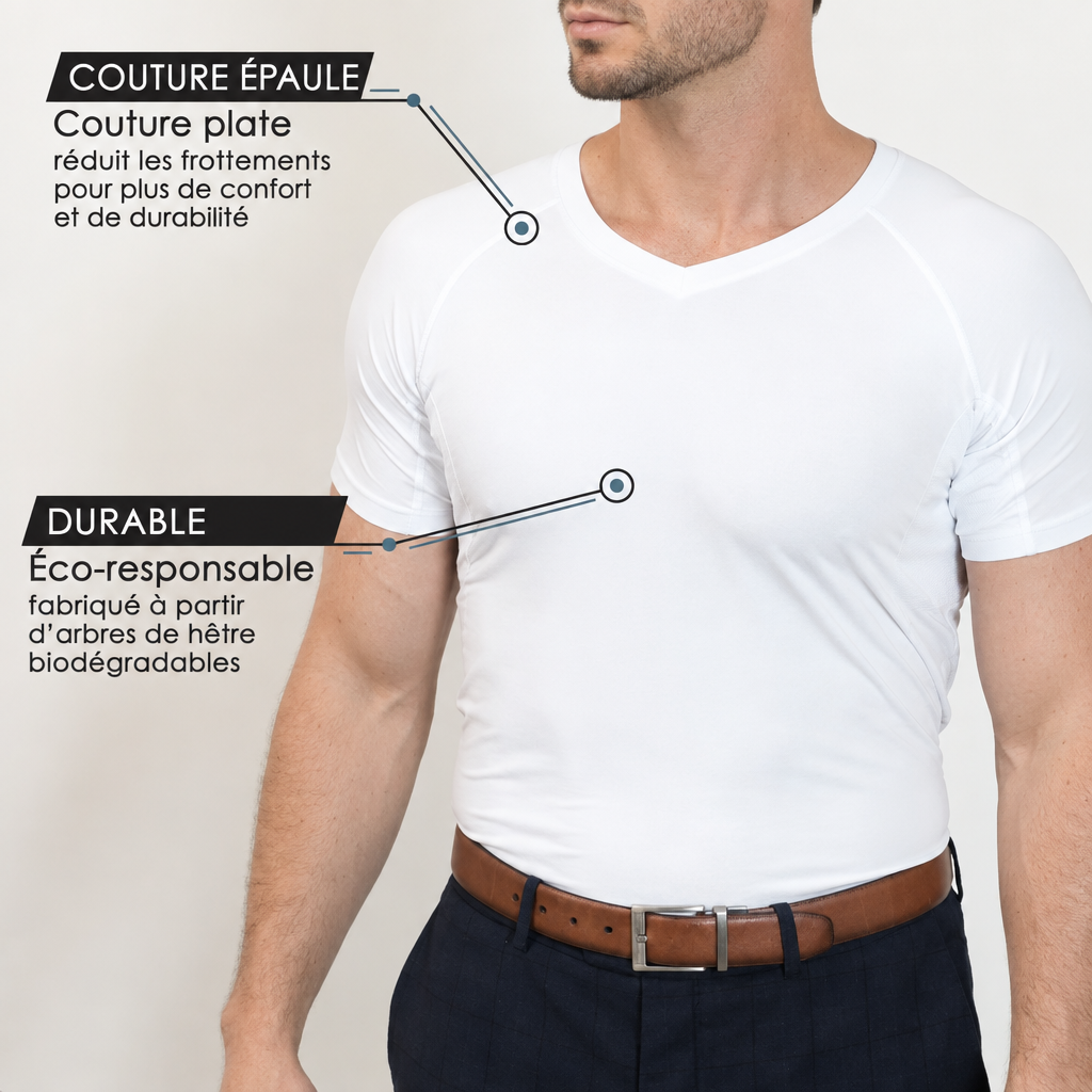 T-shirt AeroDry Majestiq porté