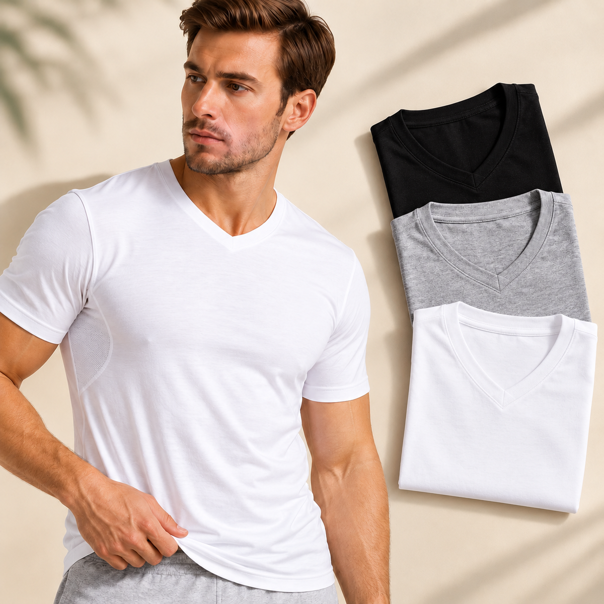 Pack Trio 3 T-shirts AeroDry Majestiq
