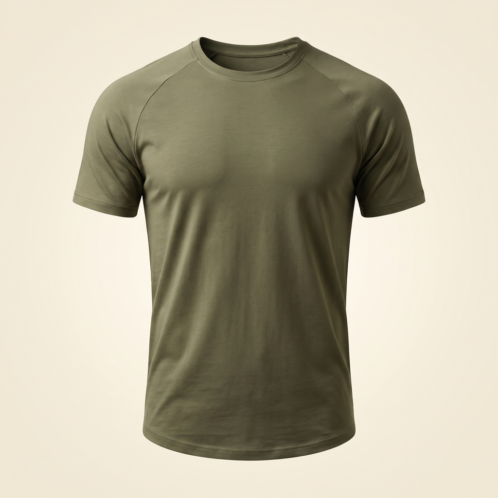 T-shirt Majestiq coloris Forest
