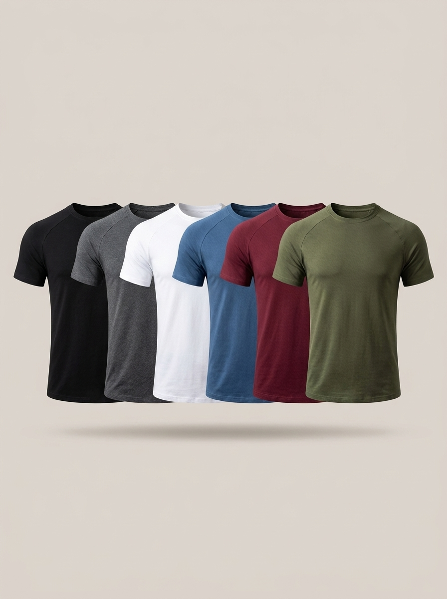 Gamme de coloris du t-shirt Majestiq